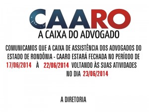 Comunicado CAARO