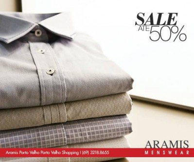 ARAMIS MENSWEAR é conhecida pelo conforto e qualidade